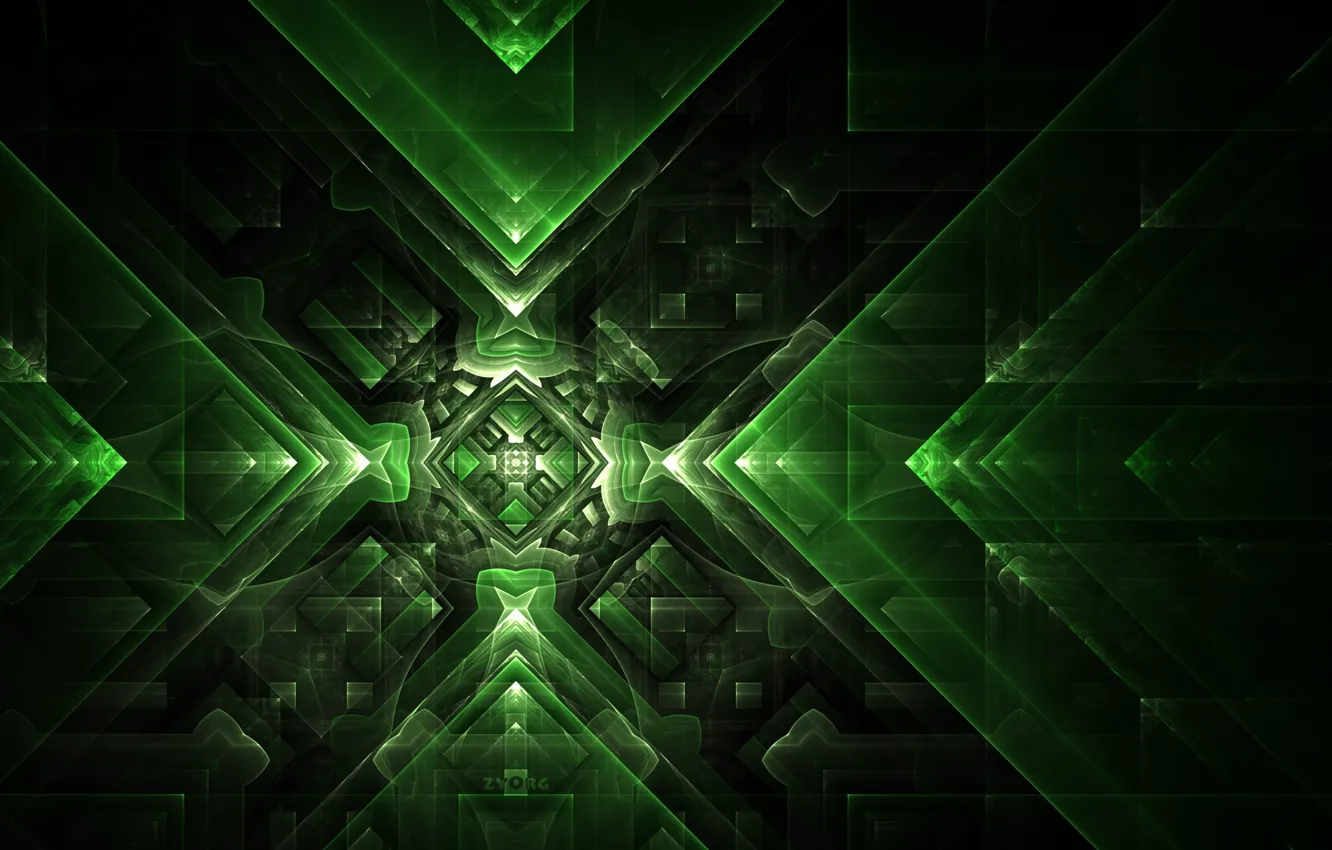 Photo wallpaper pattern, color, green