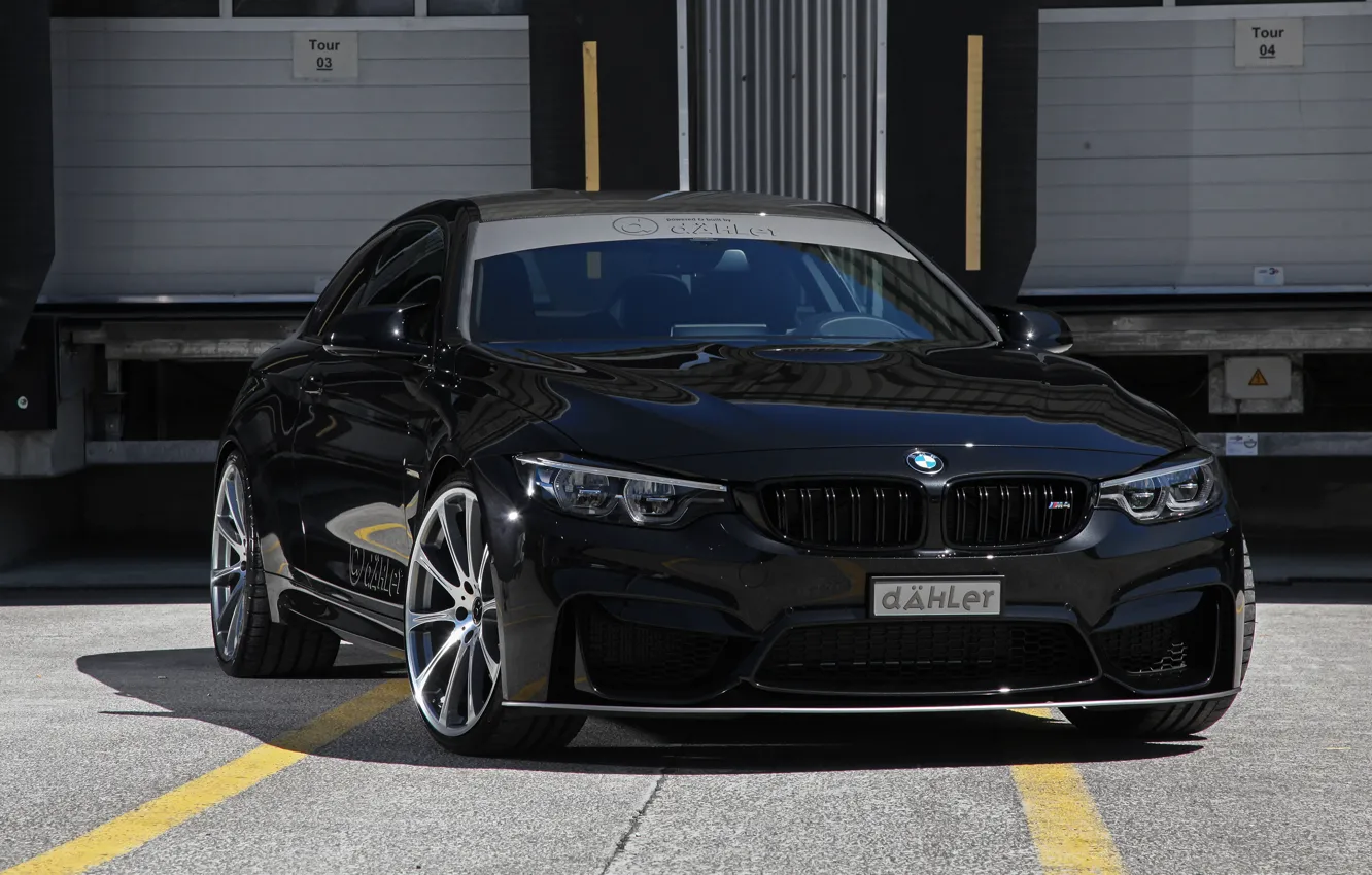 Photo wallpaper Coupe, tuning, BMW M4, Competition Package, 2017, dAHLer