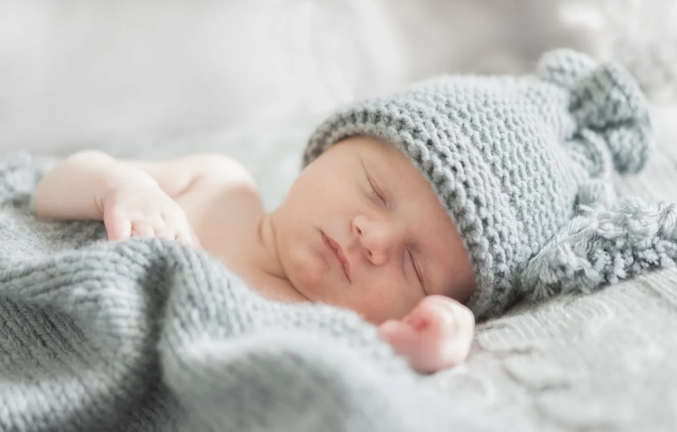 Photo wallpaper comfort, sleep, baby