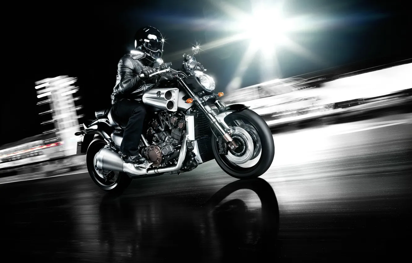 Photo wallpaper motorcycles, Moto, Yamaha, moto, motorcycle