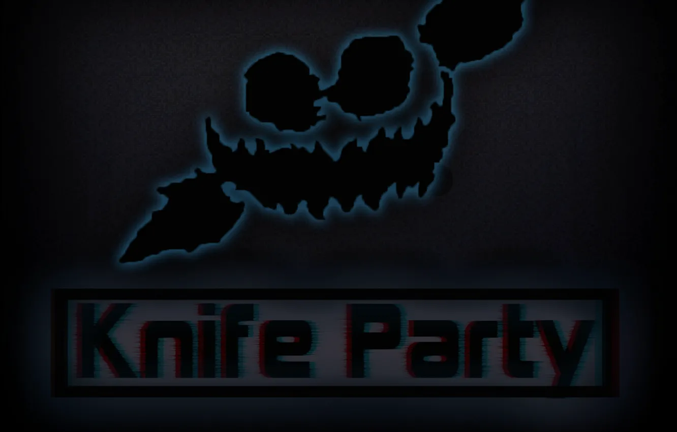 Photo wallpaper face, dubstep, Knife Party, Black Mask