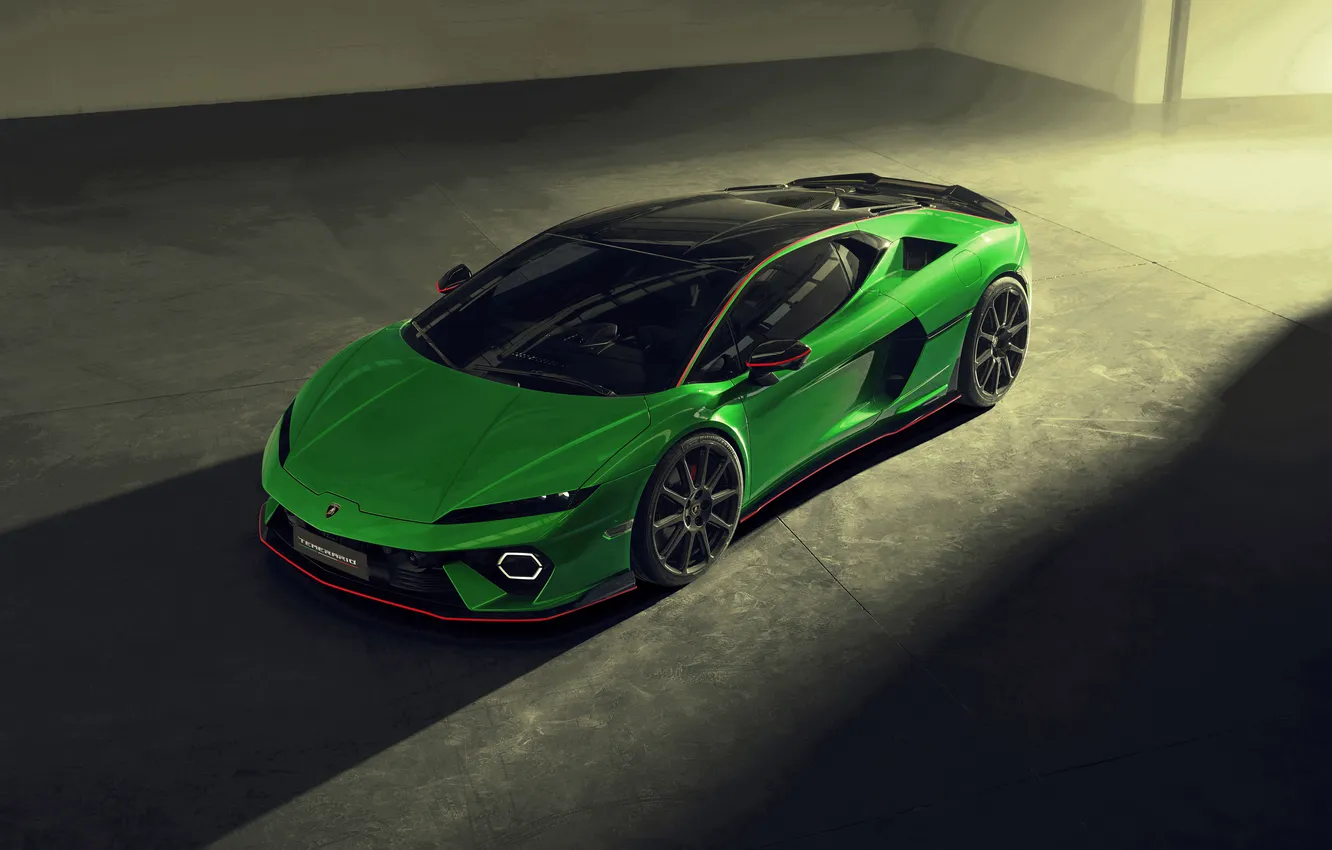 Photo wallpaper car, Lamborghini, Rash