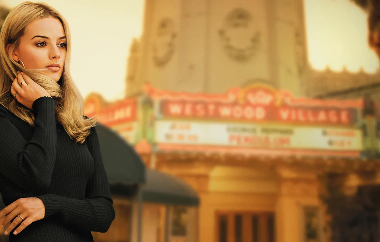 Photo wallpaper actress, blonde, blonde, Margot Robbie, Margot Robbie, once upon a time in hollywood, Sharon Tate, …