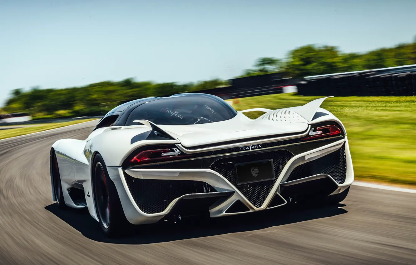 Photo wallpaper SSC, Shelby Super Cars, rear view, Tuatara, SSC Tuatara Prototype