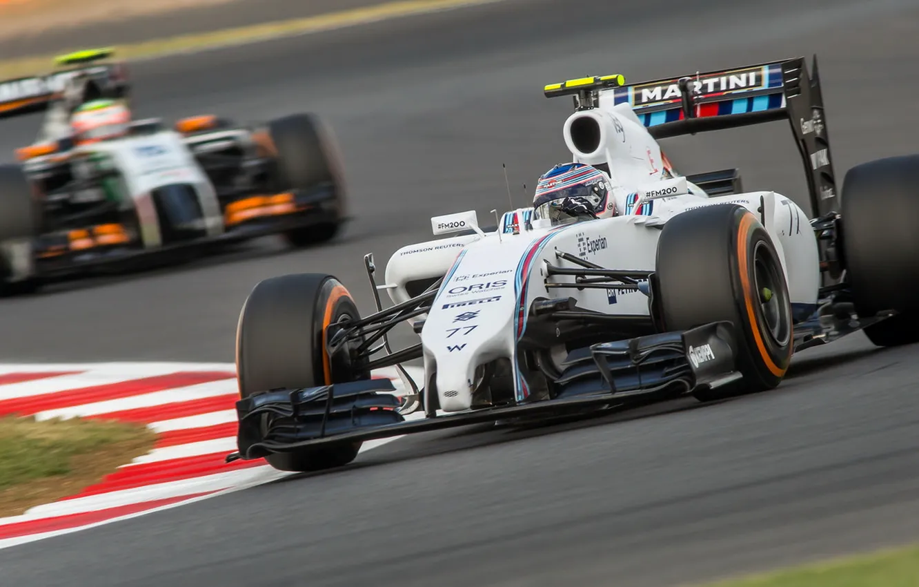 Photo wallpaper Valtteri Bottas, Williams-Mercedes