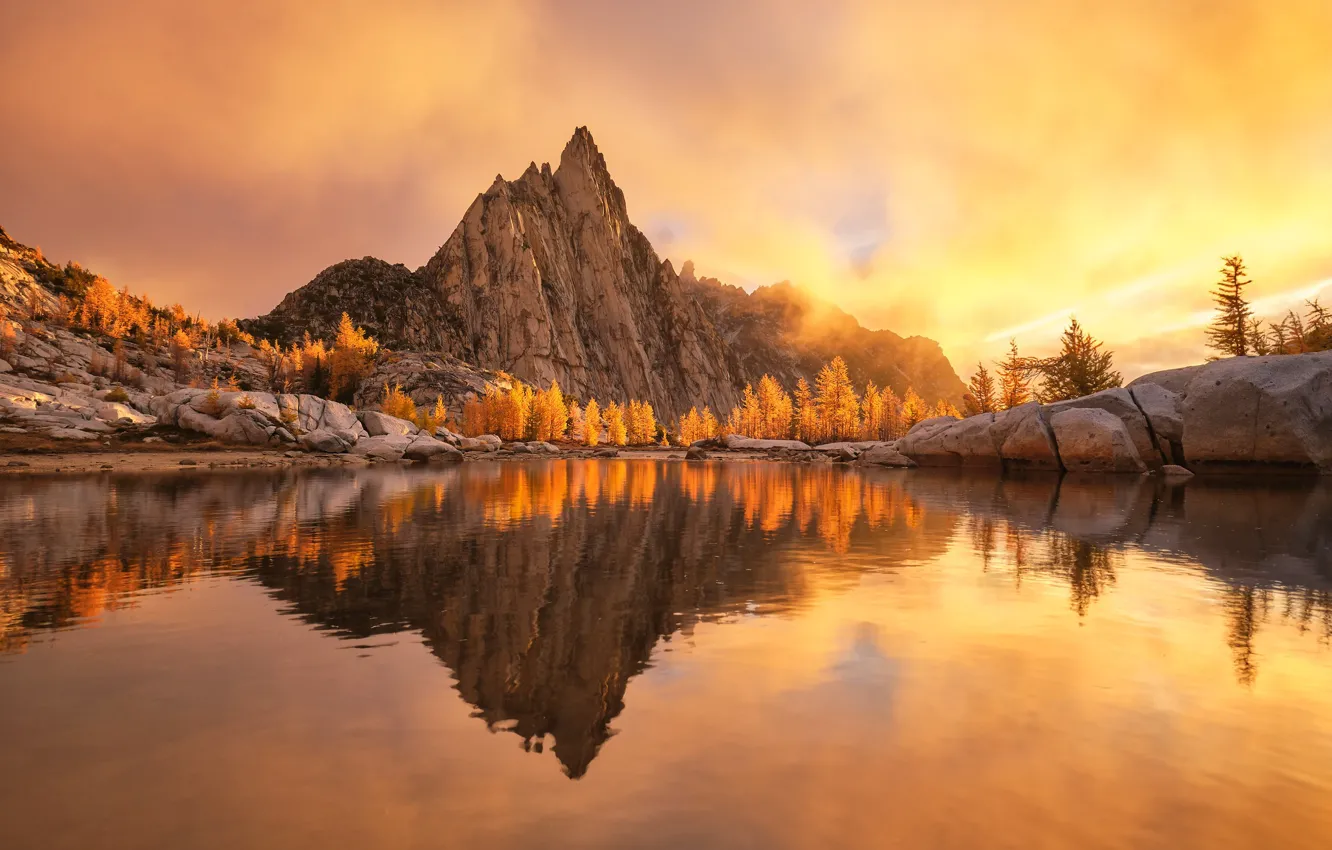 Photo wallpaper United States, Wenatchee National Forest, Wenatchee National F, Gnome Tarn