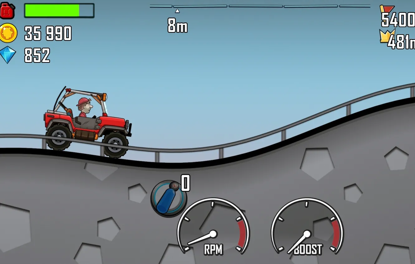 Photo wallpaper the game, game, picture, Hill Climb Racing, a game for the phone, Mobile Game