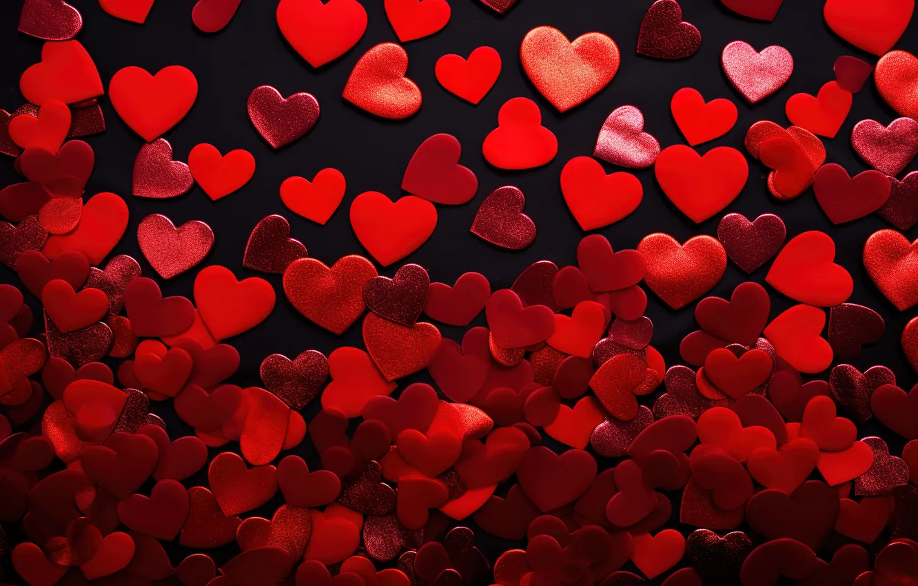 Photo wallpaper love, background, romance, heart, hearts, love, Valentine's day, texture