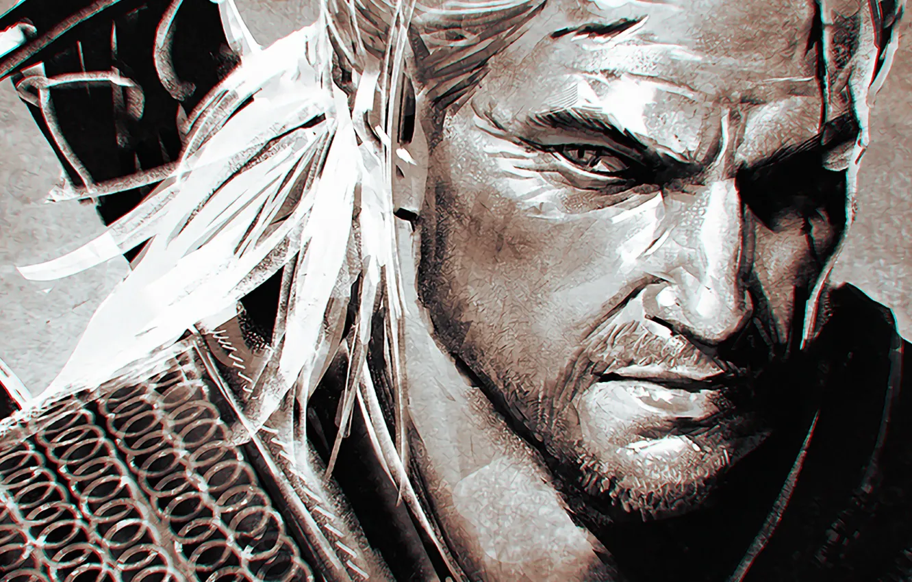 Photo wallpaper Witcher, The Witcher 3: Wild Hunt, Geralt, Geralt of Rivia, The Witcher 3: Wild Hunt