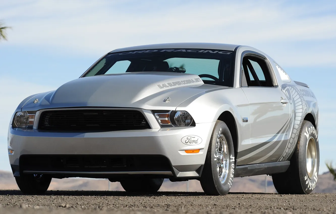Photo wallpaper Mustang, Ford, 2010, Cobra, Jet, 5.4, super