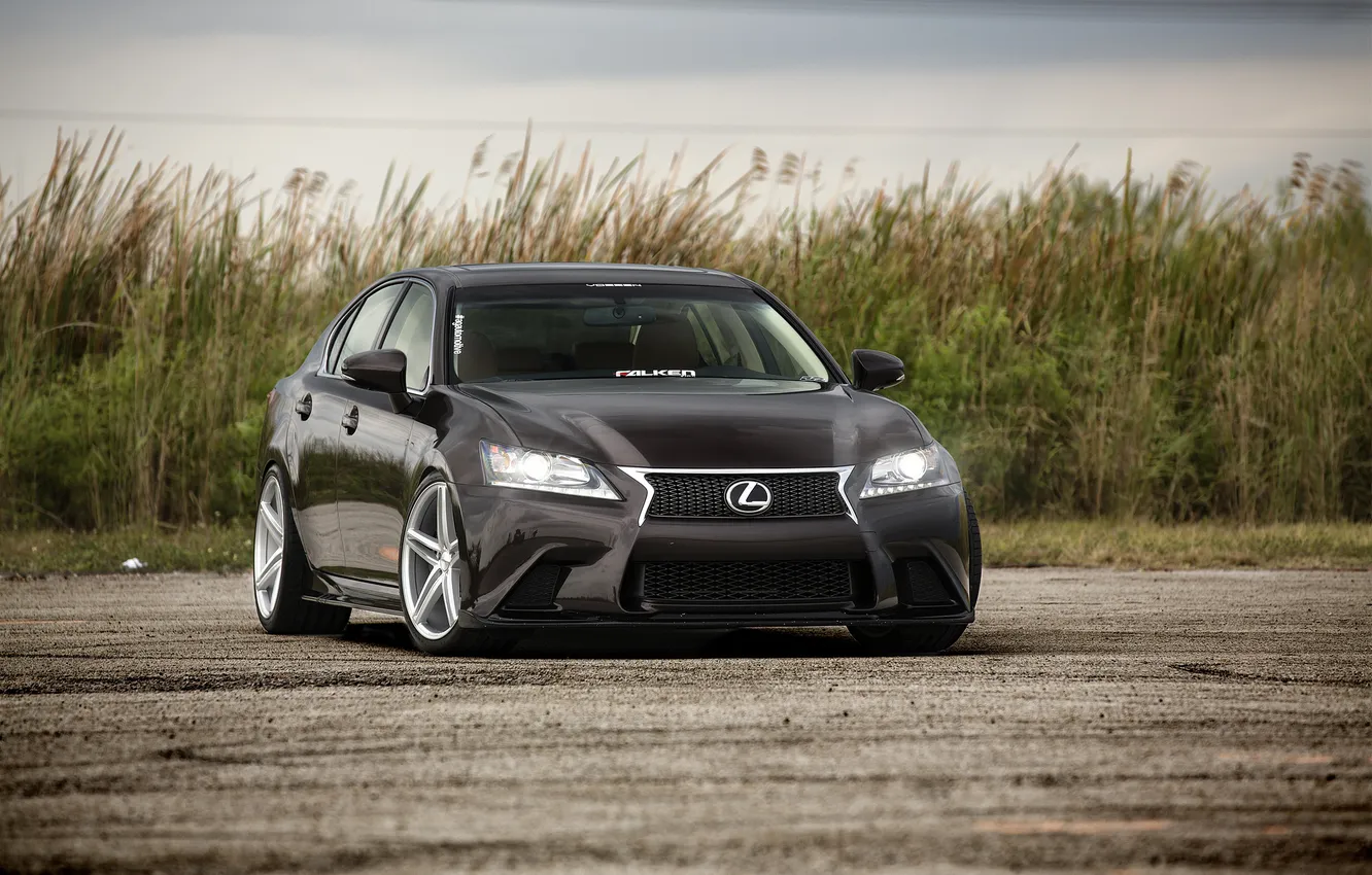 Photo wallpaper black, Lexus, black, Front, Lexus, Hawks
