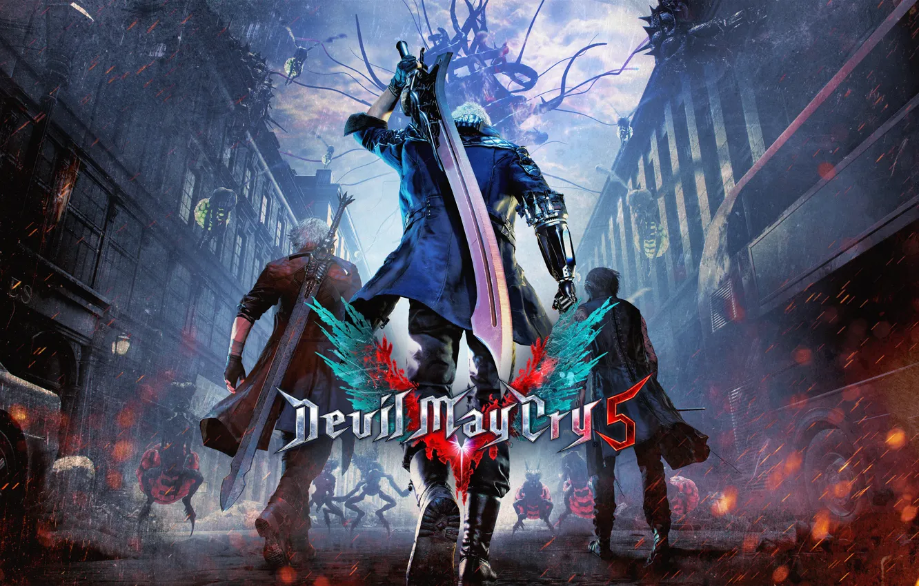 Photo wallpaper game, Capcom, Devil May Cry 5
