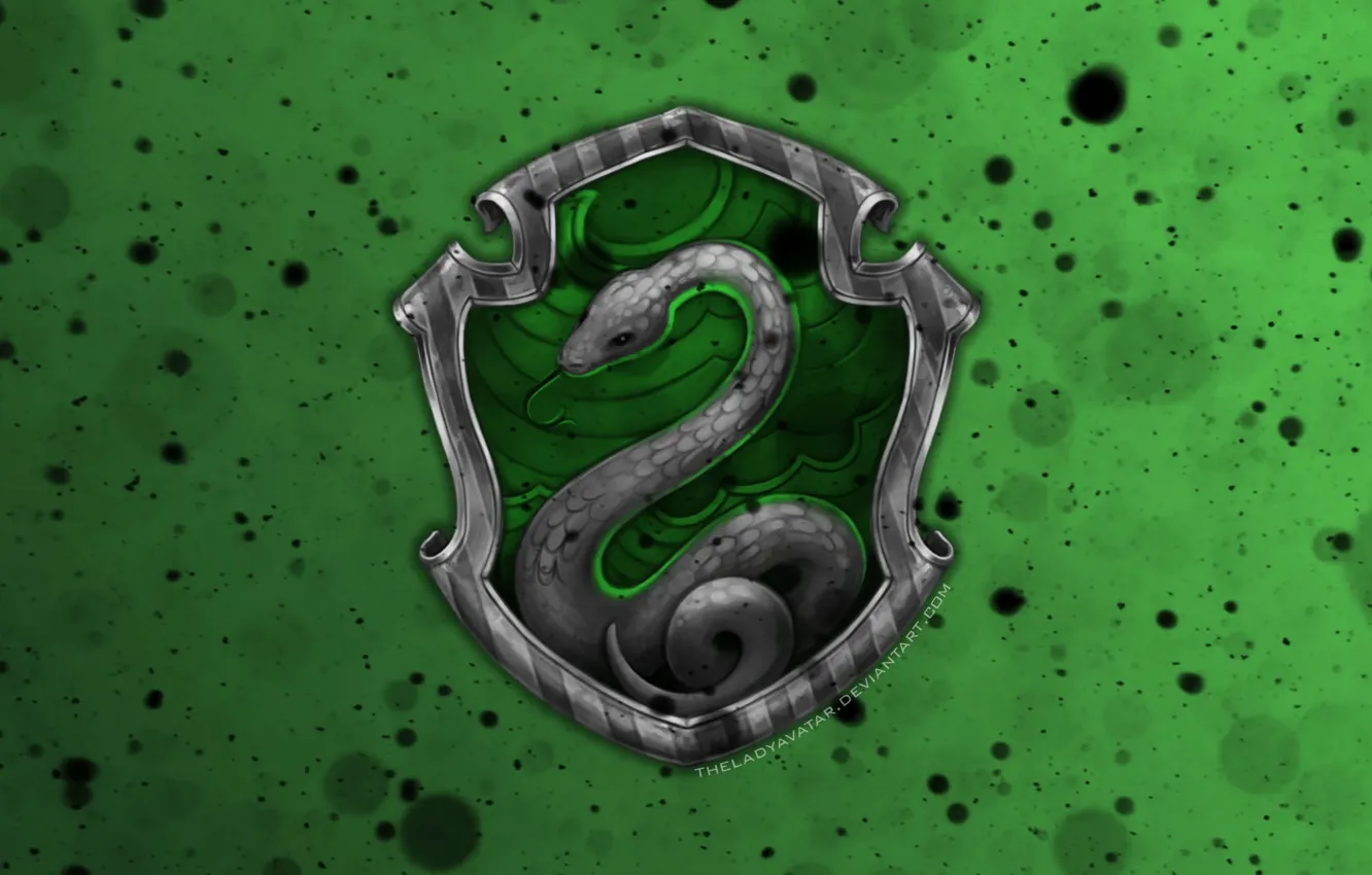 Wallpaper Hogwarts, Harry Potter, deviantart wallpapers, Slytherin, by ...