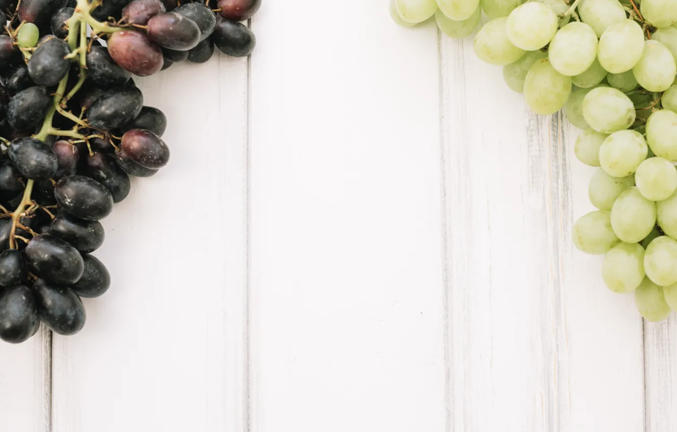 Photo wallpaper berry, grapes, bunches