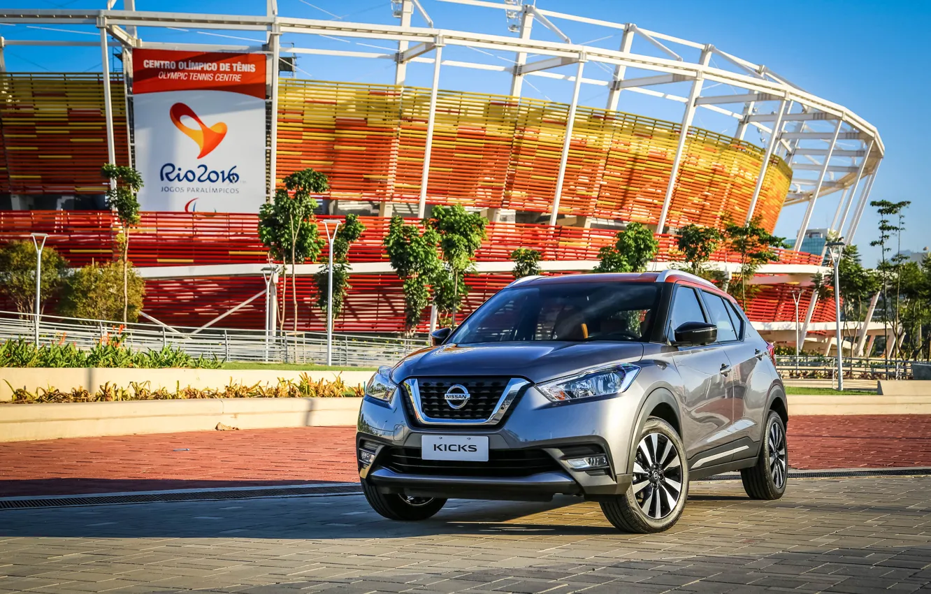 Photo wallpaper Nissan, Nissan, crossover, Kicks, kiks