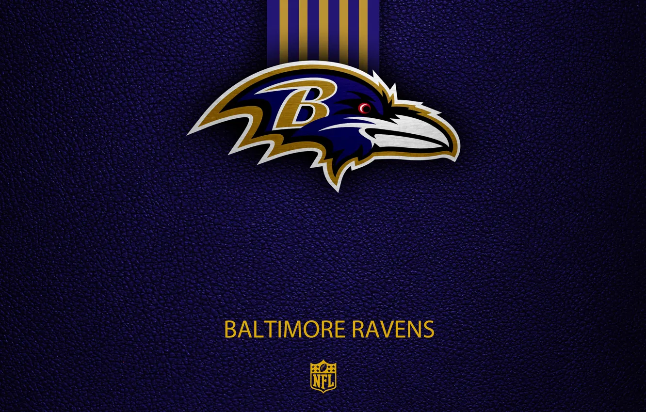 Photo wallpaper wallpaper, sport, logo, NFL, Baltimore Ravens