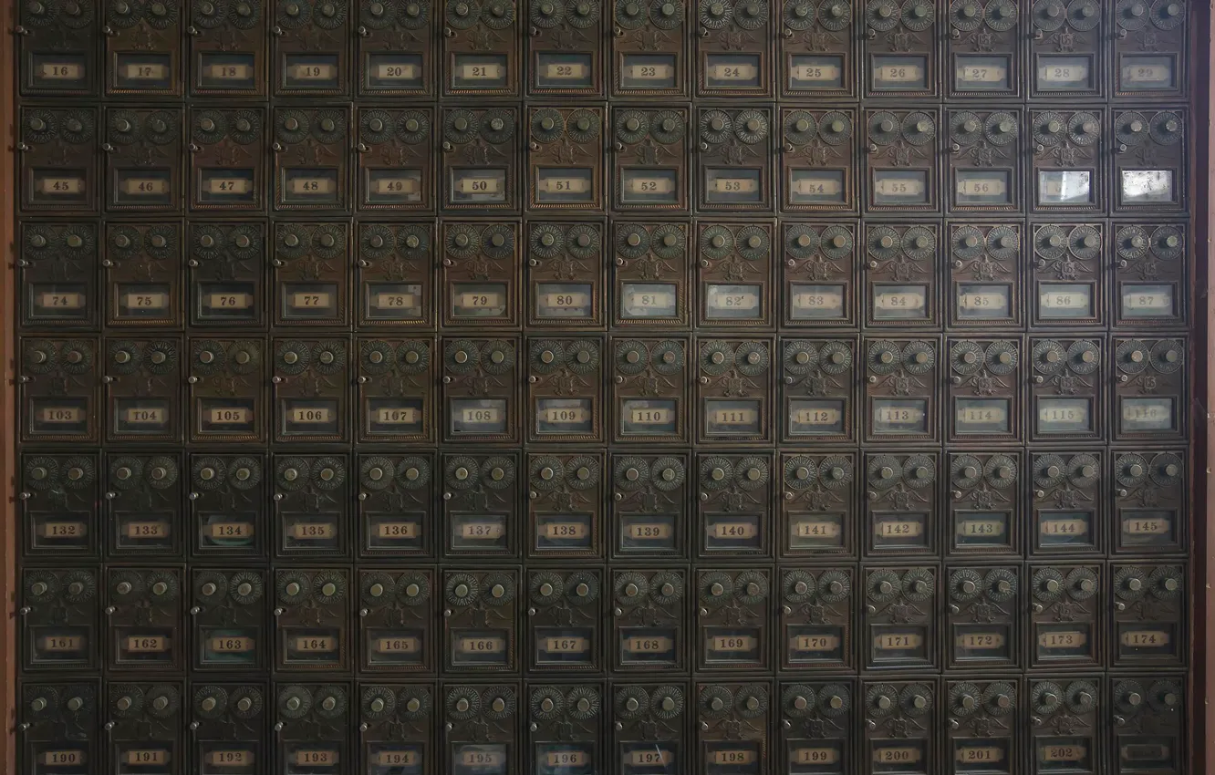 Photo wallpaper room, box, Lock Boxes