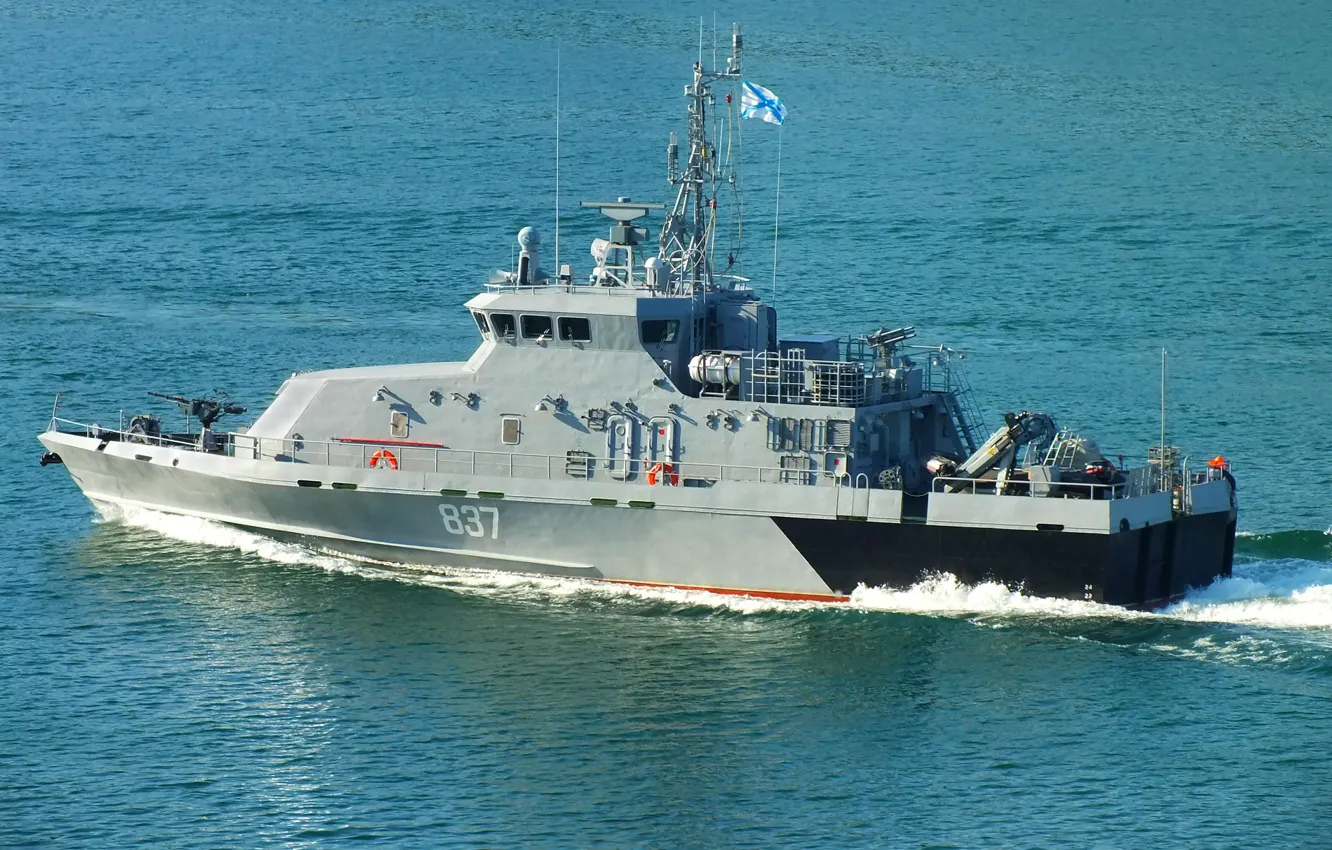 Photo wallpaper boat, anti-sabotage, cipher Rook