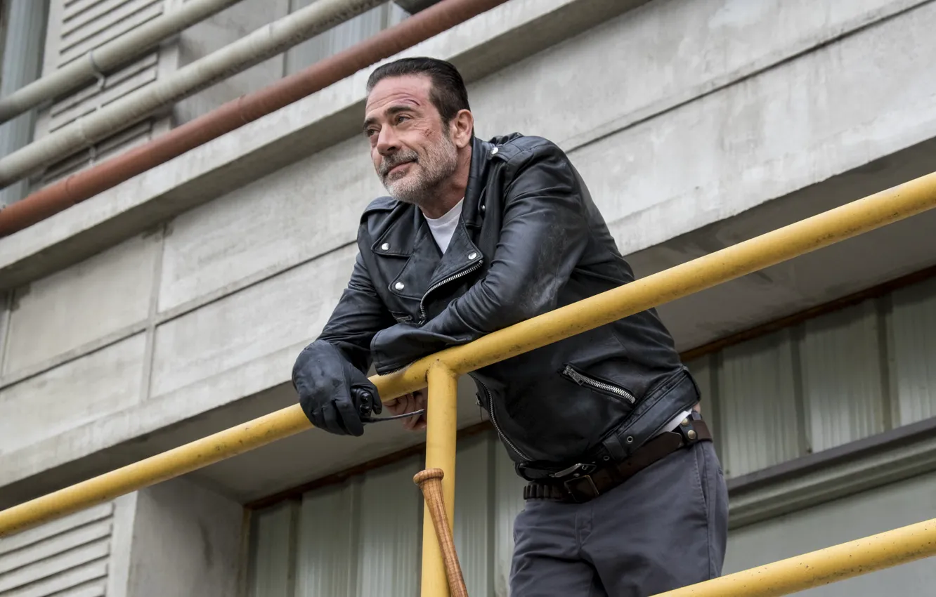 Photo wallpaper Jeffrey Dean Morgan, The Walking Dead, Negan, Season 8