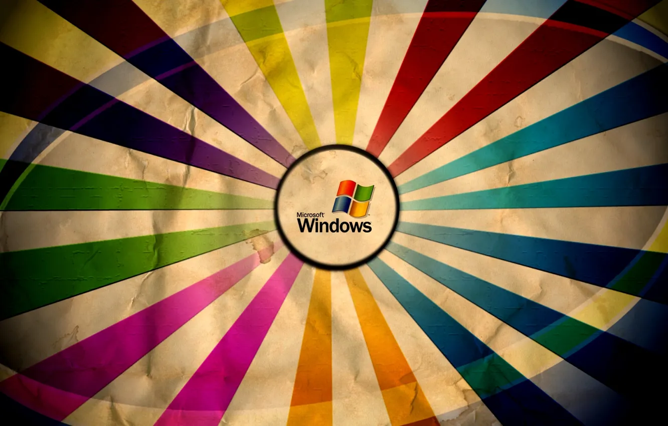 Photo wallpaper color, colors, Microsoft Windows, wrinkled paper
