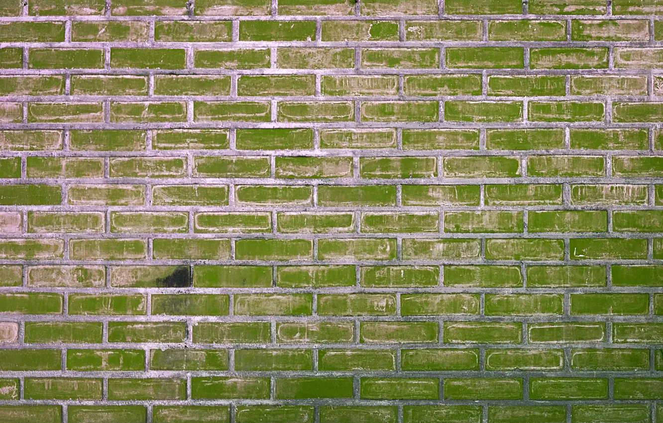 Photo wallpaper color, finish, Under the brick