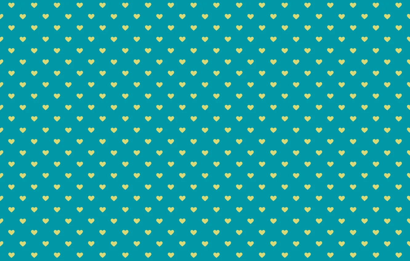 Photo wallpaper blue, yellow, background, Wallpaper, heart, texture