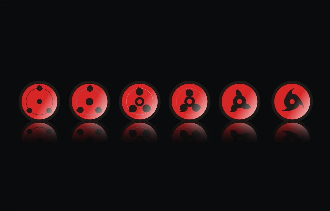 Photo wallpaper Naruto, anime, Itachi, sharingan