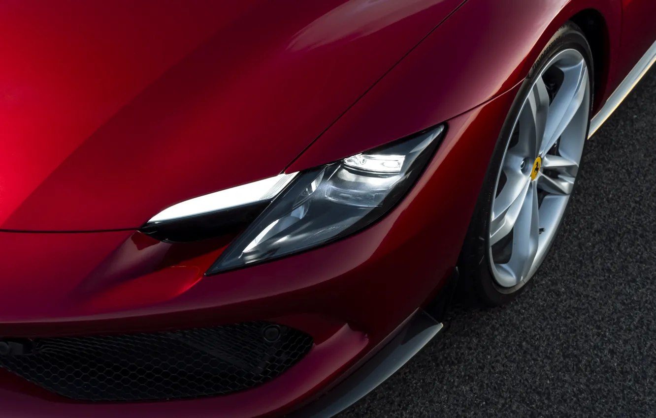 Photo wallpaper Ferrari, 296, Ferrari 296 GTS