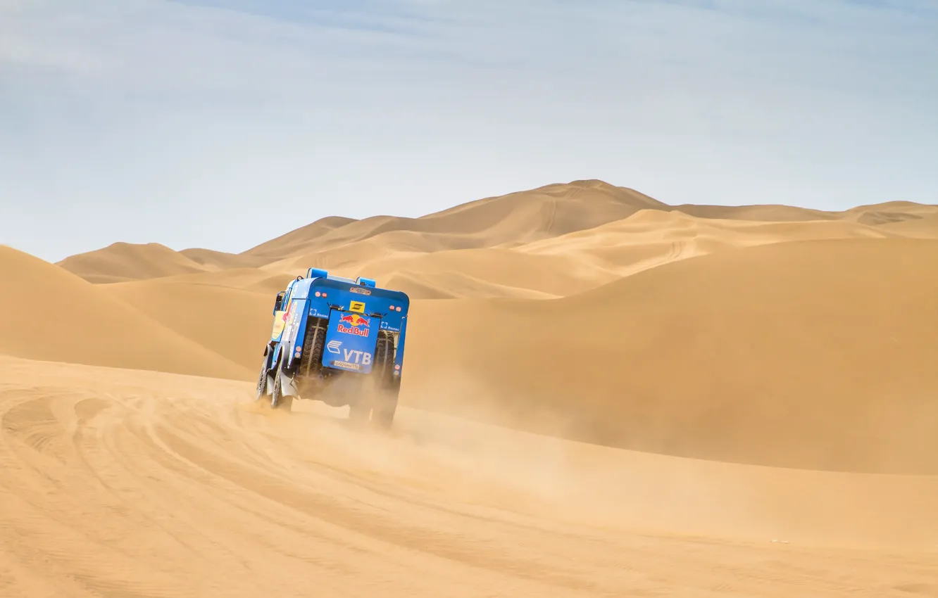 Photo wallpaper The sky, Sand, Nature, Sport, Speed, Race, Master, Beauty