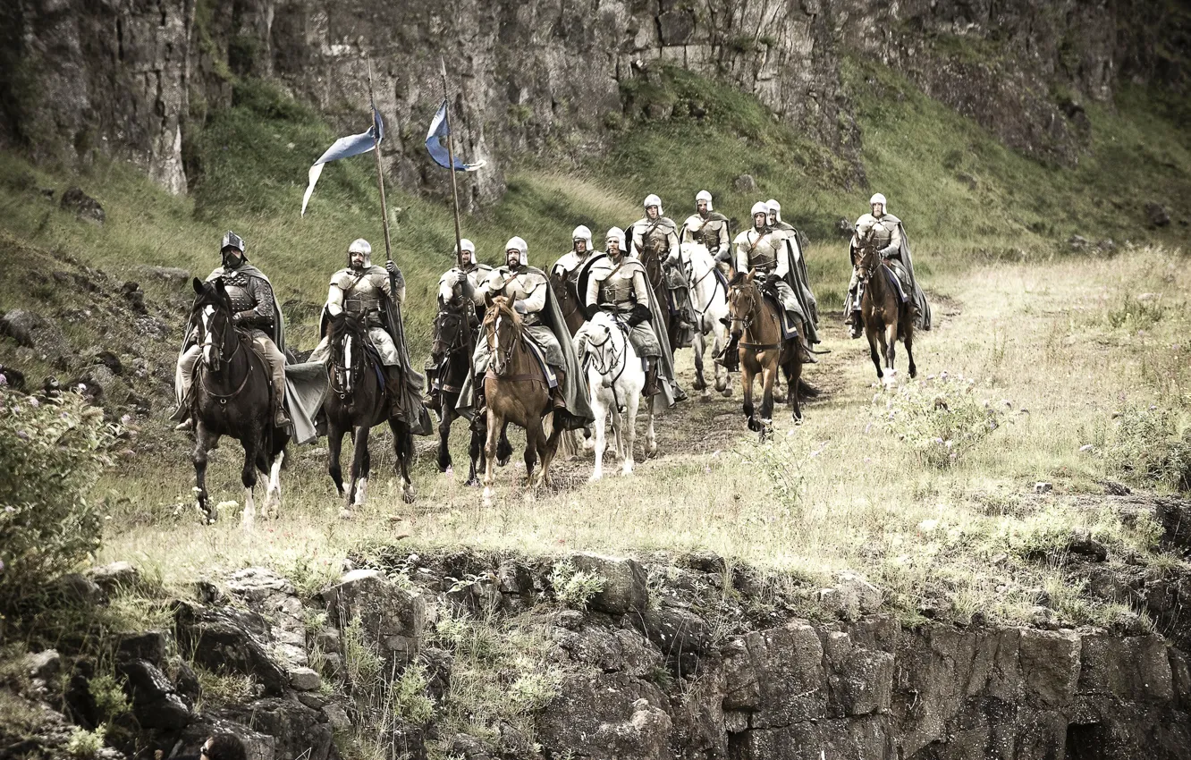 Photo wallpaper the series, riders, Saga, cavalry, game of thrones, a song of ice and fire, George …