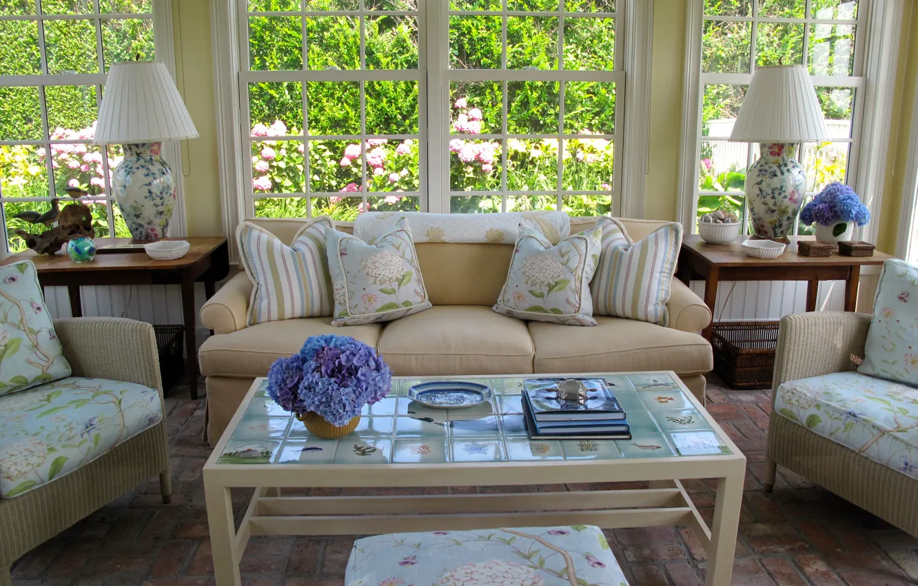 Photo wallpaper design, style, room, interior, living room