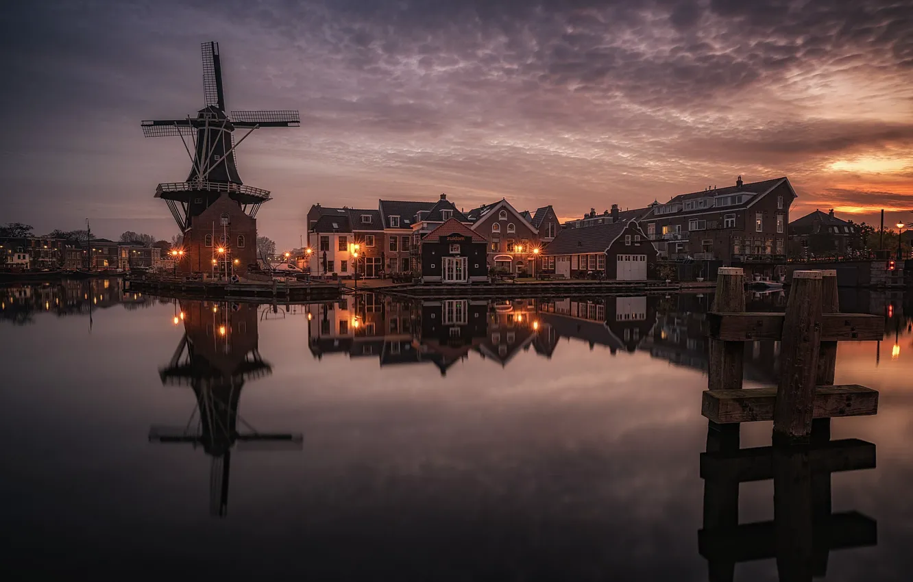 Photo wallpaper Netherlands, Holland, Haarlem