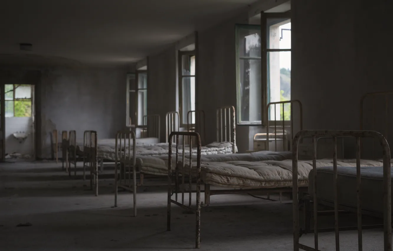 Photo wallpaper room, bed, chamber