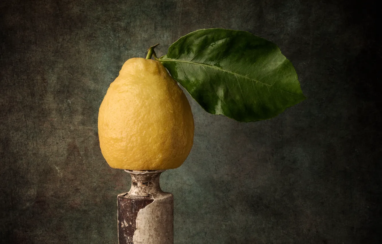 Photo wallpaper lemon, food, fruit