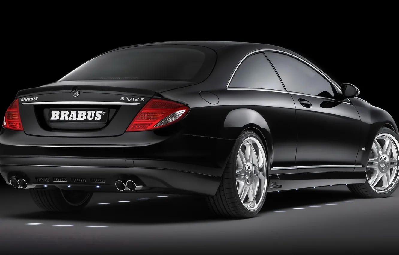 Photo wallpaper Mercedes-Benz, Brabus, Coupe, Coupe, Biturbo, CL600, C216, the latest model from generation CL-class coupé