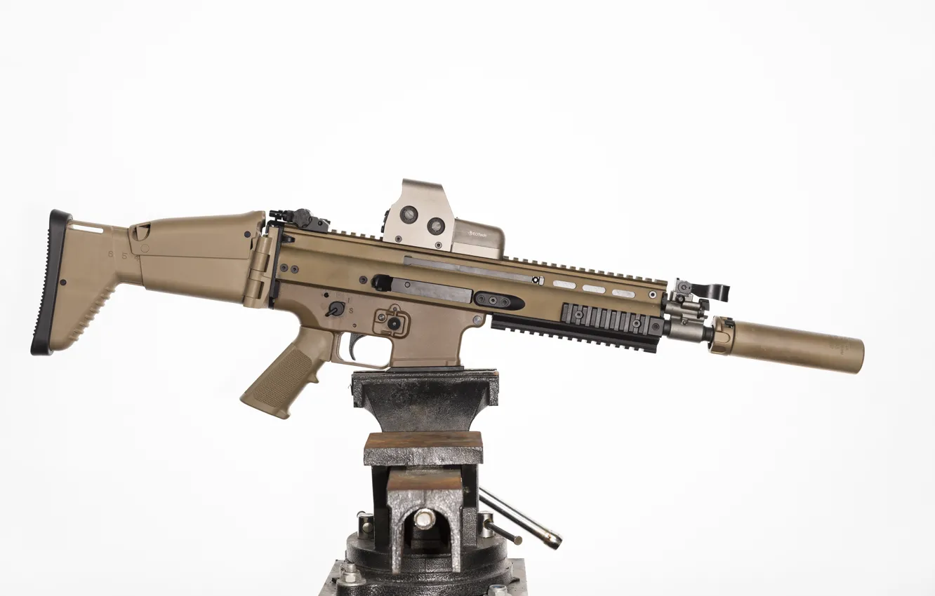 Photo wallpaper weapons, machine, rifle, assault, FN SCAR-H