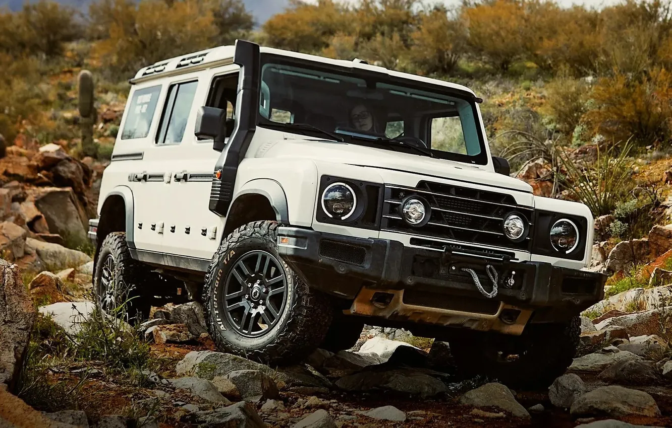 Photo wallpaper car, SUV, Grenadier, Ineos, Ineos Grenadier