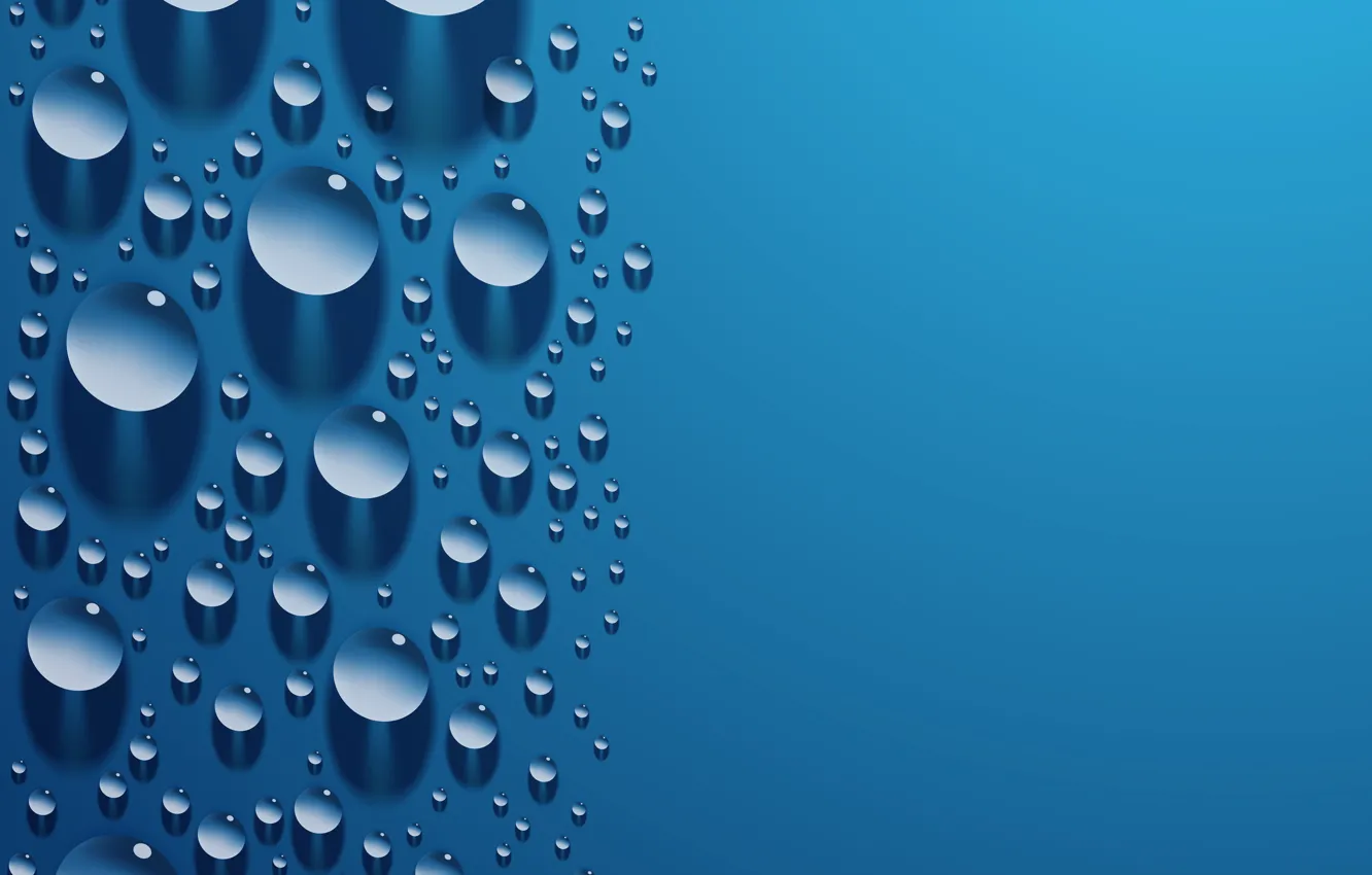 Photo wallpaper drops, background