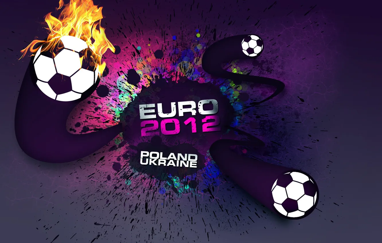 Photo wallpaper football, sport, UEFA Euro 2012, tournament