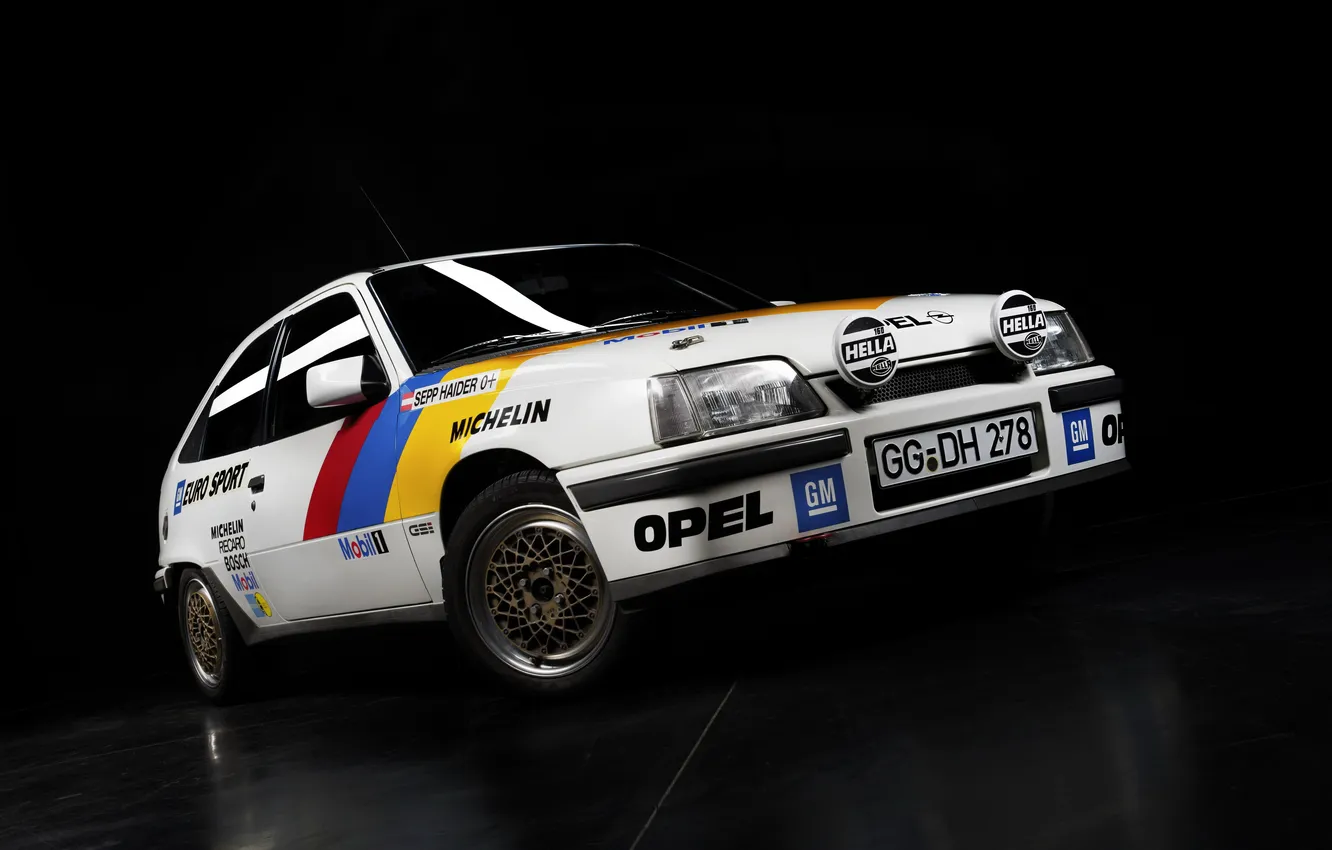 Wallpaper Opel, rally, Opel, 1988, Kadett, GSi, Kadett, Group A for ...