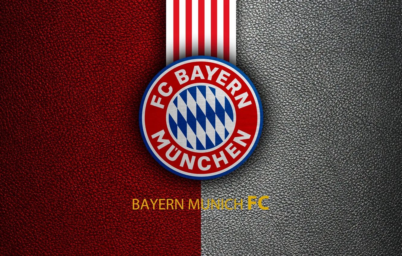 Photo wallpaper Munich, football, soccer, Emblem, Munchen, FC Bayern Munich