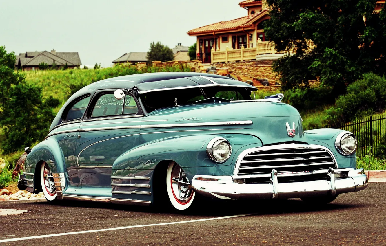 Photo wallpaper Chevrolet, Custom, Fleetline, Old car