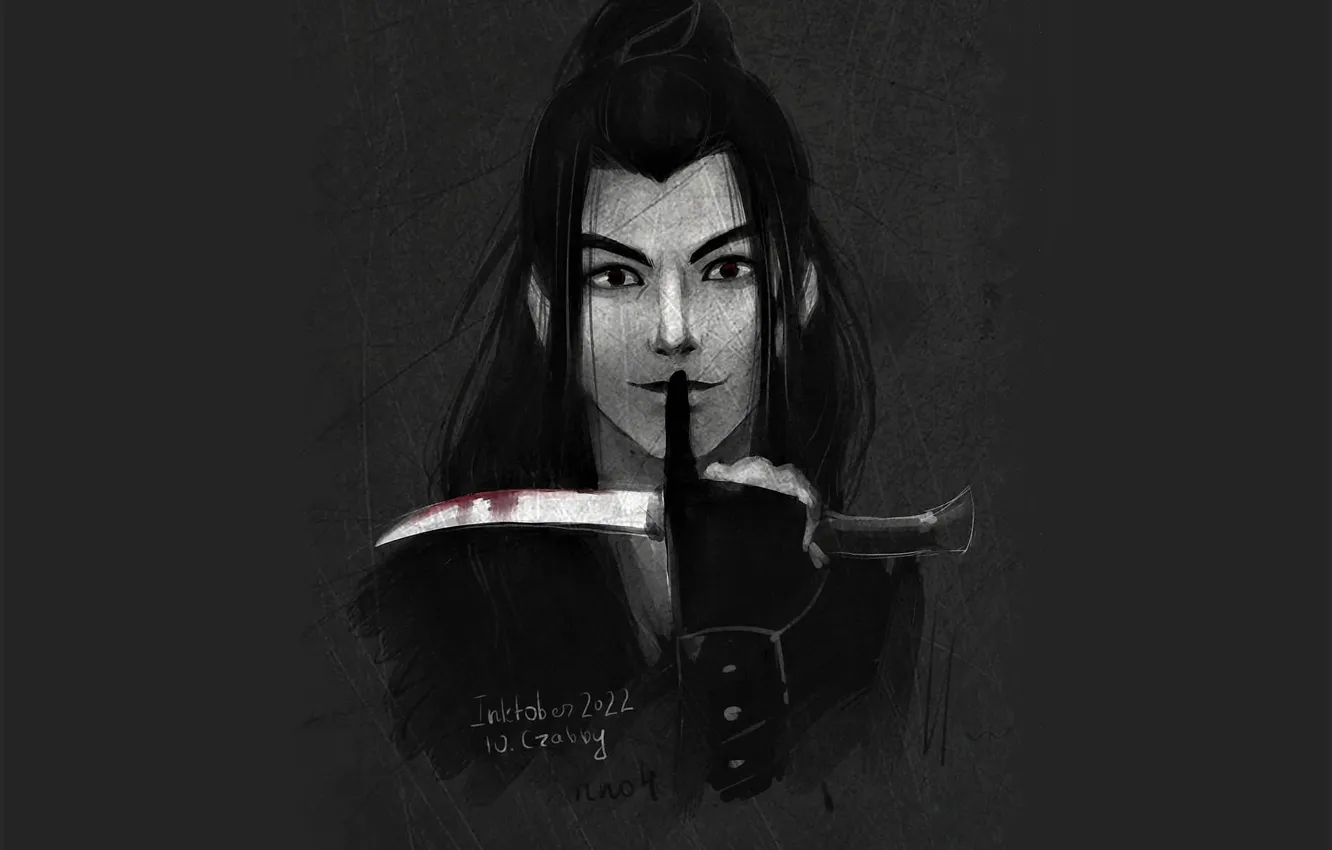 Photo wallpaper art, knife, drama, Antagonists, The Untamed, The Indomitable Lord of Chenqing, Wang Hao Xuan, Xue …