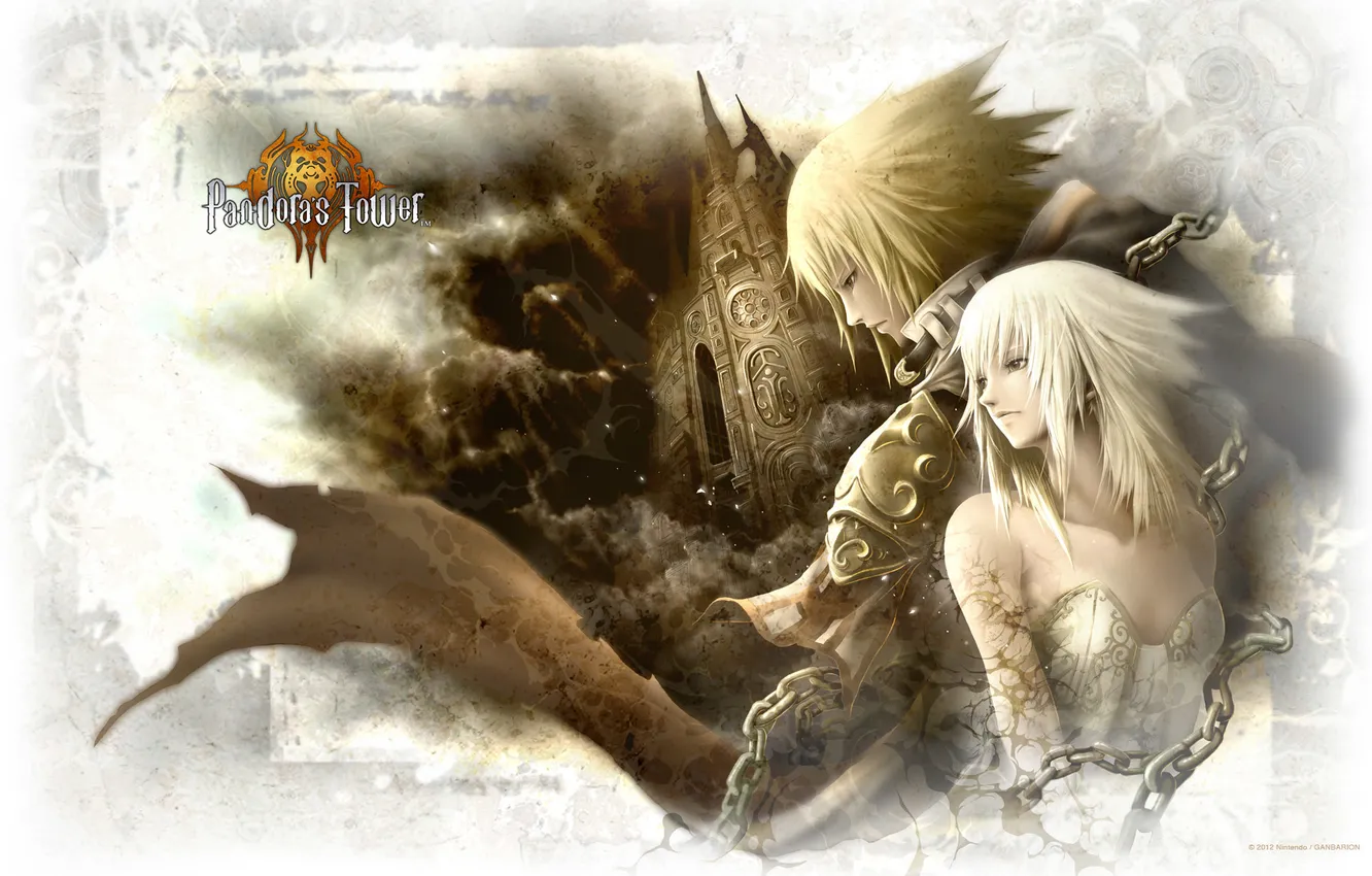 Photo wallpaper girl, background, art, guy, pandora no tou, Ceres, ende