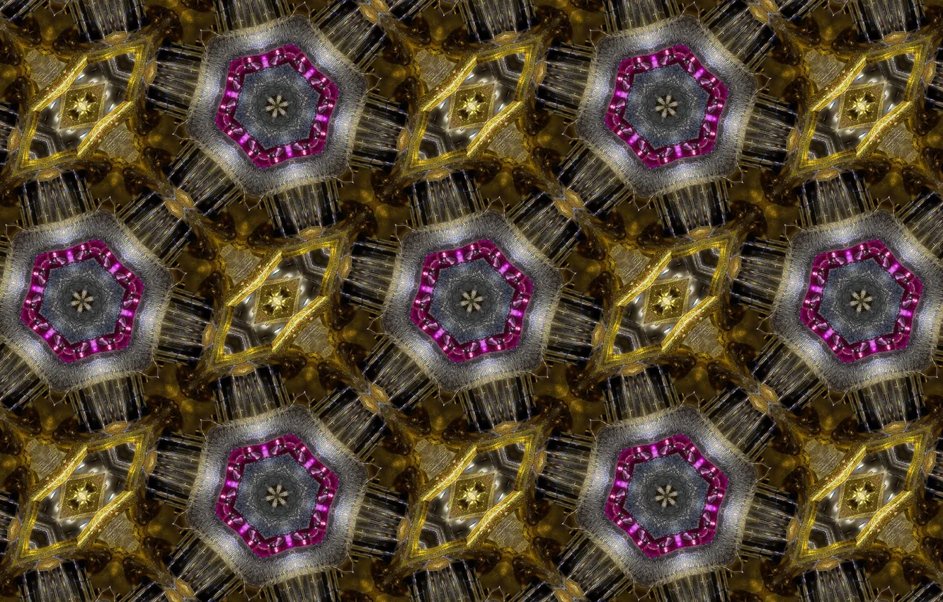 Photo wallpaper metal, color, figure, form