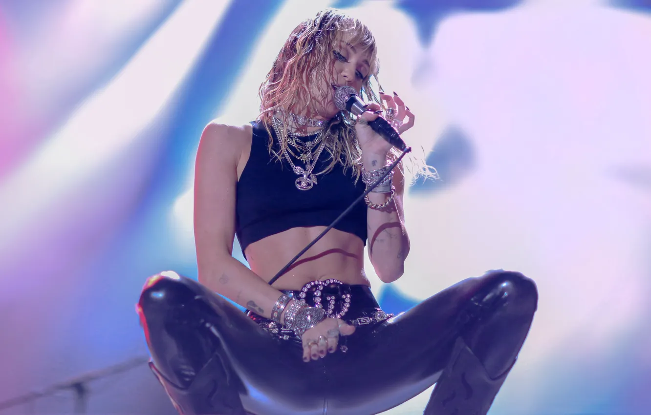 Photo wallpaper wallpaper, Miley Cyrus, UHD, performace
