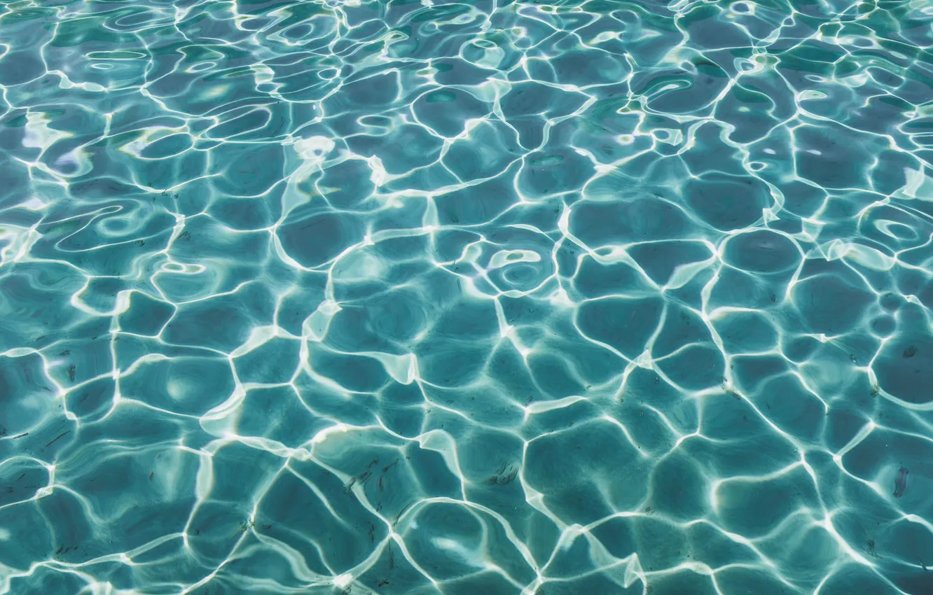 Photo wallpaper water, blue, texture