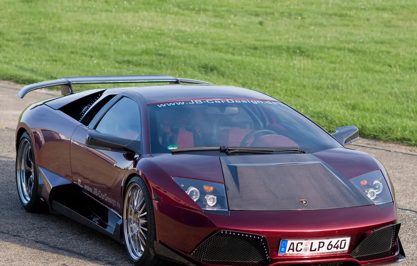 Photo wallpaper Lamborghini, murcielago, lp640, the front part, JB Car Design