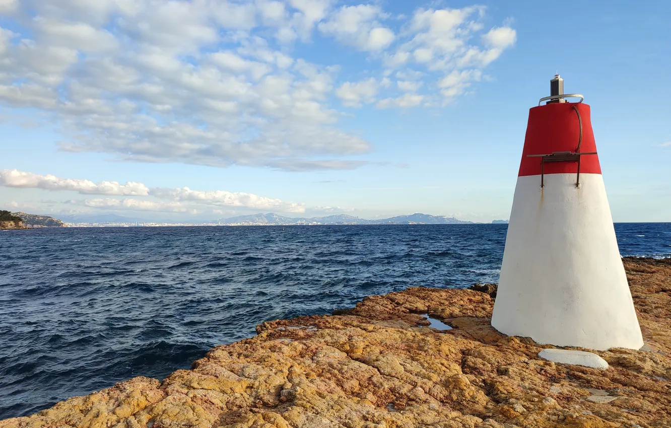 Photo wallpaper sea, Provence, Carry, Provence-Alpes-Cote d'azur