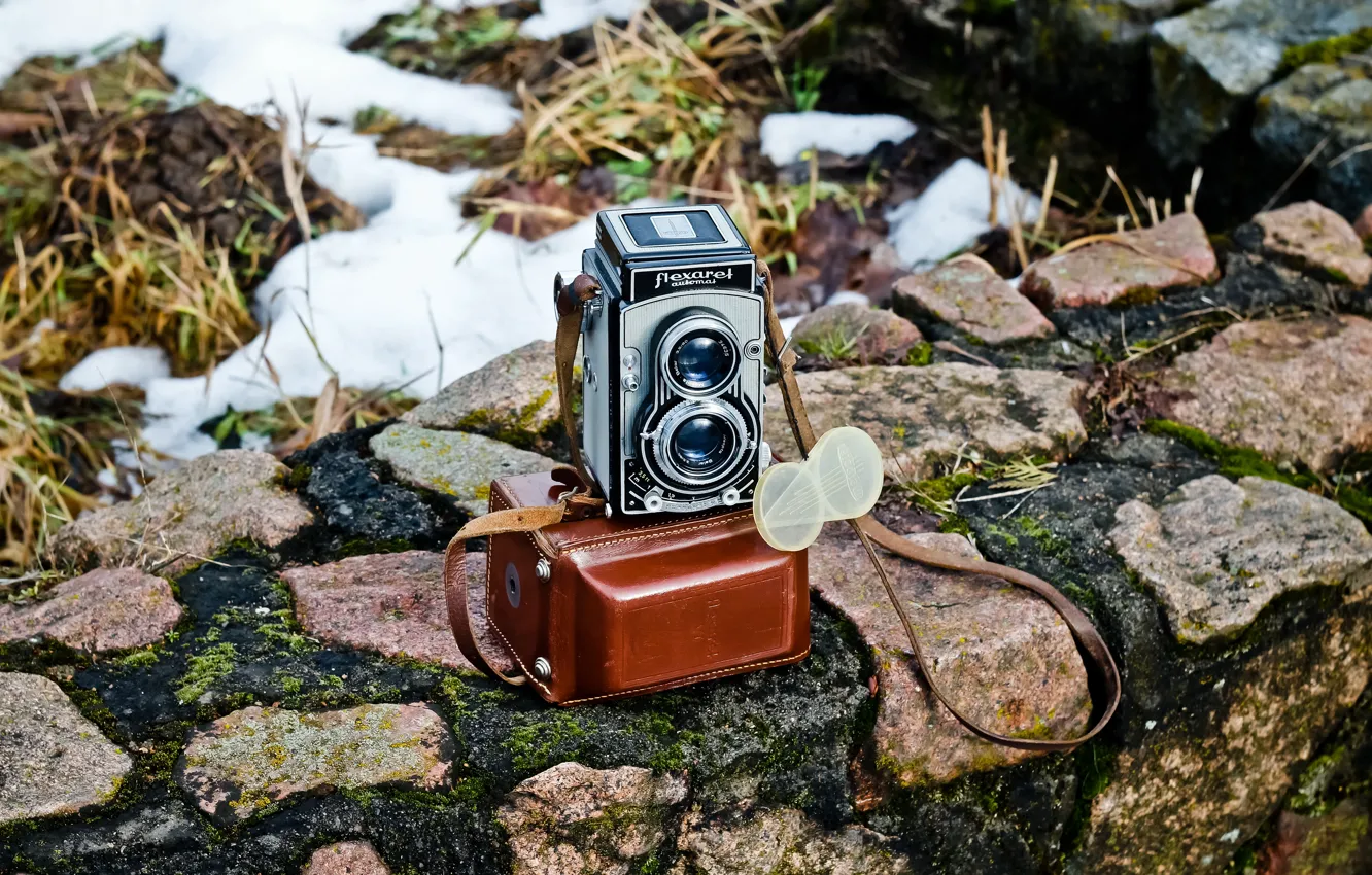 Photo wallpaper camera, Flexaret, Meopta